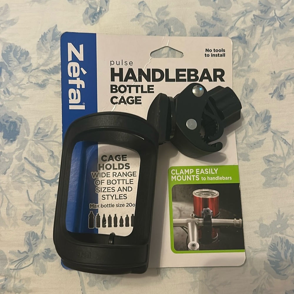 Bike water bottle holder